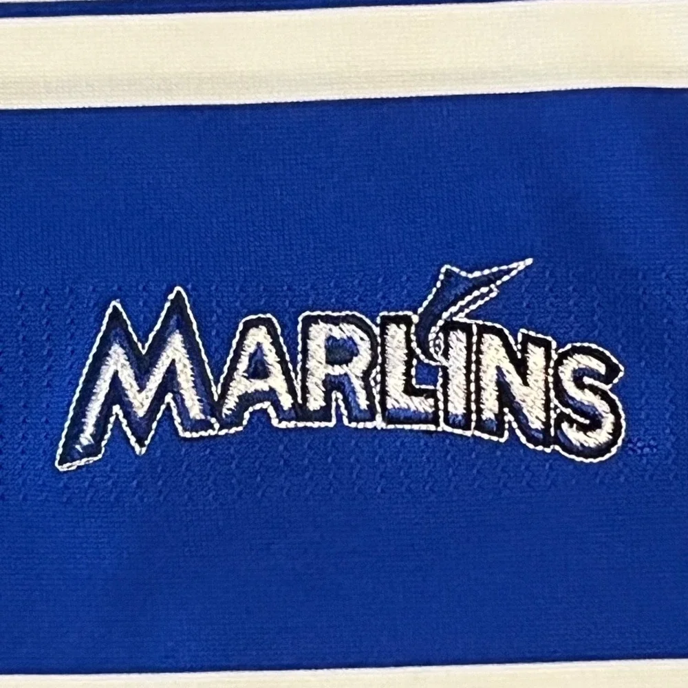 Nike Dri Fit Tour Performance Polo Shirt Mens XXL Miami Marlins